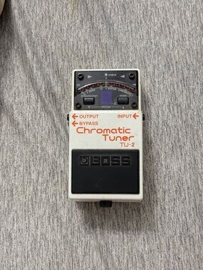 Boss TU-2 Chromatic Tuner Pedal - Tested & Working
